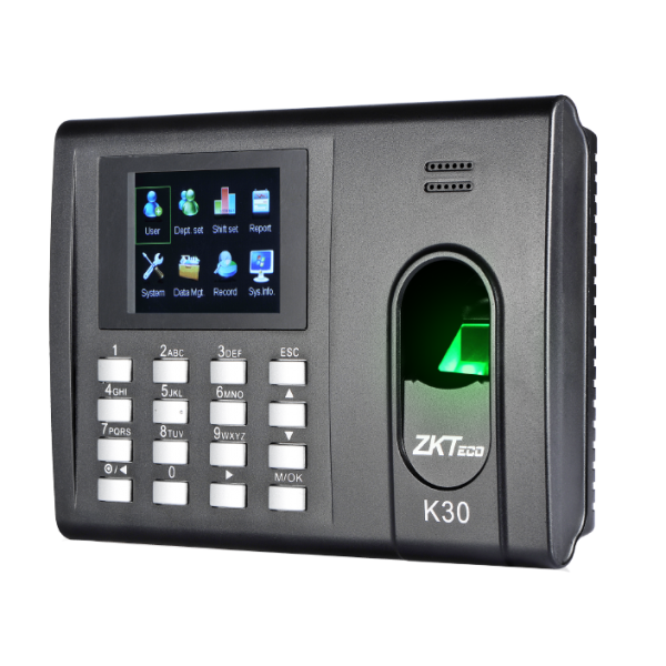 K30 Terminal de Tiempo y Asistencia con Funciones de Control de Acceso