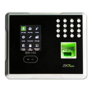 MB160 Terminal Multi-Biométrica para Gestión de Asistencia y Control de Acceso
